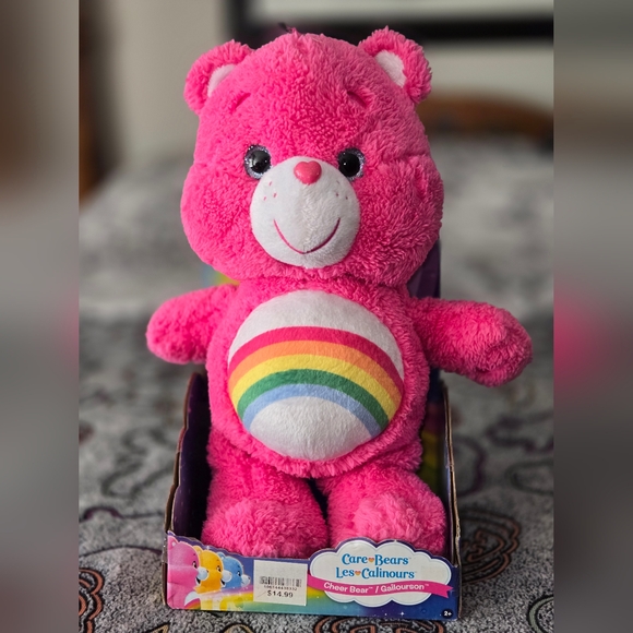Care Bear Plush - Cheer Bear New In Box 12” - 2019 Care Bear By Just Play - Picture 1 of 5